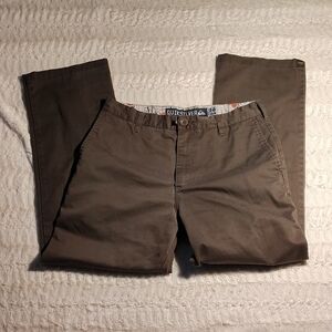 Quiksilver Men's Olive Green Chino Pants